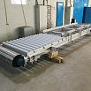 Конвейерный ролик Г-127х380-9х14 (РОЖ. наклонный)
