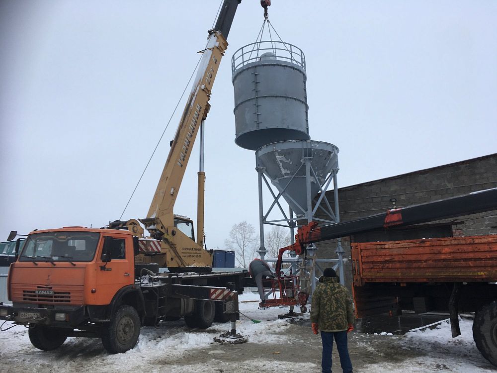Поставка силоса на 50т в г.Самара